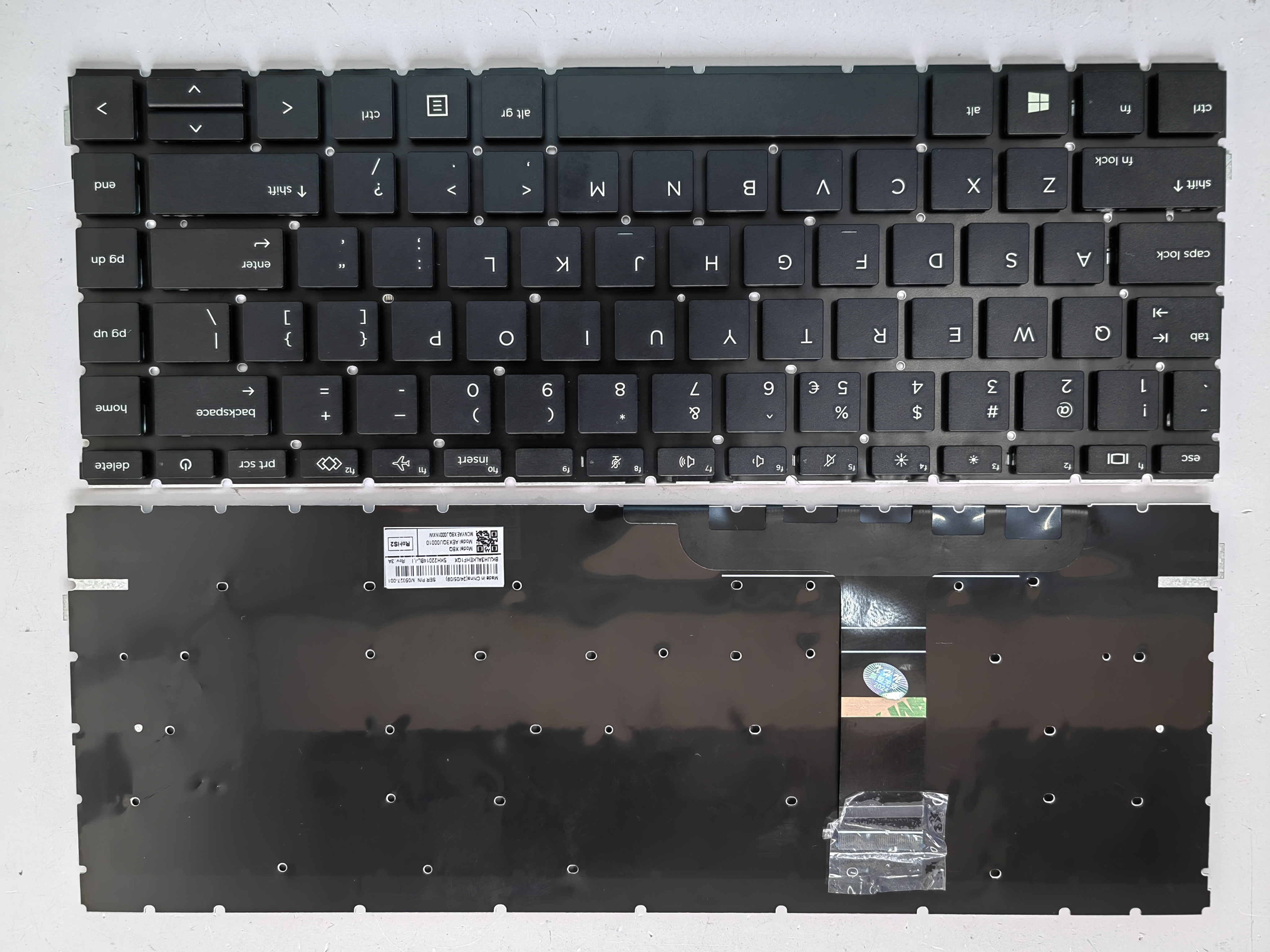 Picture of New Replacement Laptop Keyboard For HP 440G8/640G7/640G8 BLACK (OEM) US Layout
